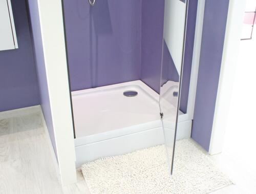 Receveur acrylique Lary 80/80